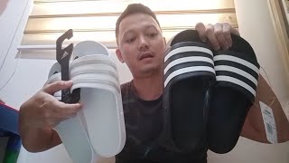 ADIDAS ADILETTE AQUA SLIDES 450 PESOS LANG SA ZALORA [upl. by Whiteley]