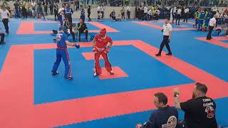 WAKO European Championships 2024 Veterans 74kg LC Round 2 14 final [upl. by Hogen494]