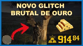 NOVO GLITCH BRUTAL DE OURO NO RED DEAD REDEMPTION 2 ONLINE [upl. by Ttemme48]