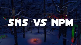 SNS vs NPM  Unofficial Gorilla Tag Scrim [upl. by Bedad]