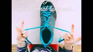 Schuhband binden kinderleicht [upl. by Arvind305]