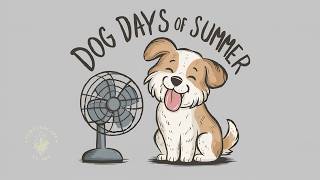 First Day of Summer  Adorable Dog Days of Summer Screensaver  Perfect Tv Art for Pet Lovers [upl. by Nedah802]