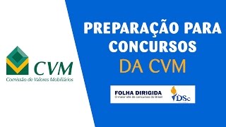 Preparação Concurso CVM [upl. by Nylarej630]