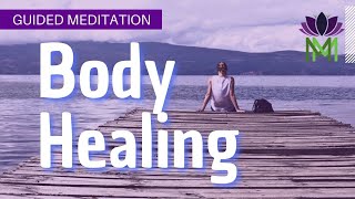 Pain Relief and Body Healing Guided Meditation  Mindful Movement [upl. by Nylauqcaj98]