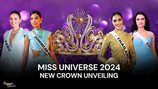 Miss Universe 2024 Crown Unveiling Thoughts about new crown [upl. by Nylessej]