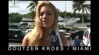 Doutzen Kroes à Miami en 2008 [upl. by Anyer]