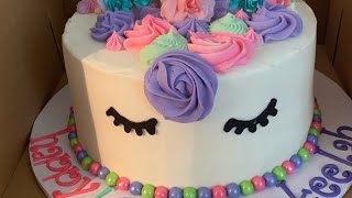 Fun and easy Unicorn Cake [upl. by Smalley240]