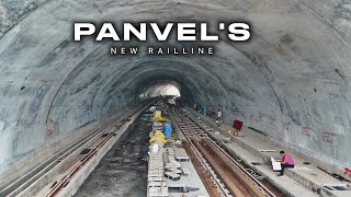 Panvel Karjat Rail Line  August  2024 Update  Panvel To Karjat New Rail Line Progress [upl. by Anivle]