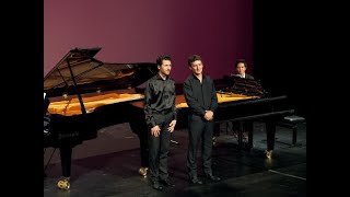 Rachmaninov  Première danse symphonique full Pianos  Julien Kurtz et Brice Martin [upl. by Quenby]