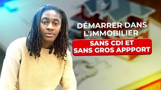 Comment obtenir ton Prêt immobilier sans CDI et sans Gros apport [upl. by Pravit]