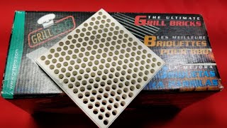 Grill Pro Ceramic BBQ Grill Thermal Bricks Review [upl. by Saber843]