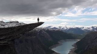 Trolltunga in Hardanger Norway [upl. by Locin]