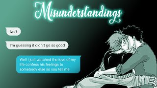 Misunderstandings IwaOi Angst and Fluff [upl. by Pegeen]