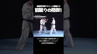 緑健児代表：前蹴りの防御1 karate 空手 kyokushin martialarts 極真空手 新極真会 sports shinkyokushin budo [upl. by Abekam871]