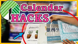 Why everyone is buying CALENDARS from the Dollar Store TOP CALENDAR DIYS to TRY [upl. by Eseryt]