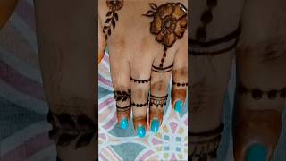 Simple Mehndi Design mehndi youtubeshorts shorts youtube viral [upl. by Rafaello]