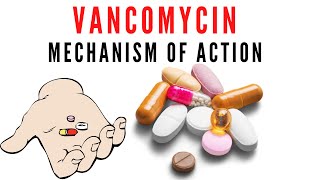 Vancomycin pharmacology  Mechanism of action and side effects [upl. by Firmin880]