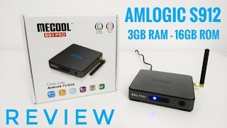 MECOOL BB2 PRO TV Box REVIEW  3GB RAM 16GB ROM Amlogic S912 [upl. by Lipp124]