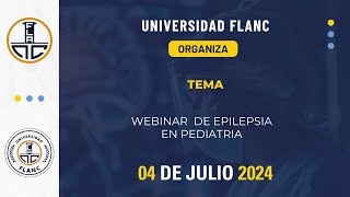 WEBINAR DE EPILEPSIA EN PEDIATRIA [upl. by Dorran]