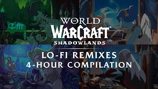 Shadowlands LoFi Remixes 4Hour Compilation [upl. by Sirrap481]