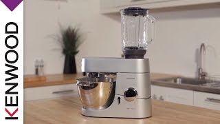 Kenwood Cooking Chef Attachments  Introduction [upl. by Akemrej]