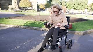 Livewell Instafold Powerchair Electric Wheelchair [upl. by Layol]