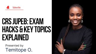 CRS JUPEB Exam Made Easy Tips amp Key Topics You Need to Know including PROLIFERATION OF CHURCHES [upl. by Arvonio]