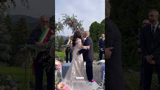 DELAURENTIIS officiante al matrimonio 🤵‍♂️👰 E il testimone è BROZOVIC [upl. by Maisey]