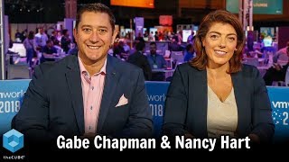 Gabe Chapman amp Nancy Hart NetApp  VMworld 2018 [upl. by Rudiger]