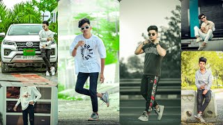 Boys stylish Photography pose  Dslr photoshoot pose boy  boys Photo pose ideas [upl. by Lissak936]