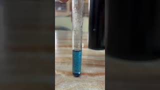 Prussian Blue Colour in N test experiment science chemistry education viralshorts viralvideo [upl. by Llebana298]