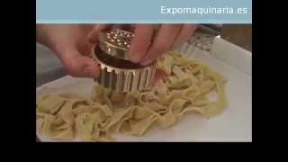 Maquina Profesional para hacer Pasta Fresca  Expomaquinaria [upl. by Duntson]