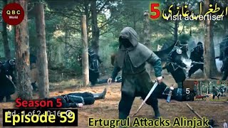 Ertugrul Ghazi season 5 Episode 59 Urdu  Over Ertugrul [upl. by Jeana19]