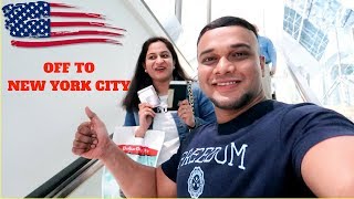 EMIRATES AIRLINE A380 DUBAI TO NEW YORK  USA TRIP BEGINS  VLOG ✈👫 [upl. by Rourke]