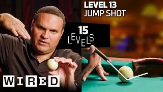 15 Levels of Pool Easy to Complex  WIRED [upl. by Giles]