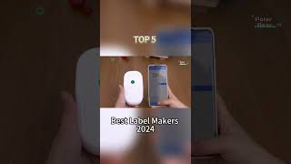 TOP 5 Best Label Makers 2024 [upl. by Mata677]