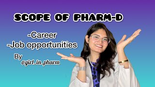 Scope Of PharmD in Pakistan💊 pharmdscope pharmacyjobs pharmacycareer pharmd [upl. by Matta]