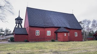 Lidhults gamla kyrka  Sankt Olofs kapell [upl. by Hofmann]