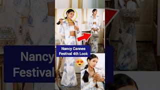 Nancy Tyagi 4th Look in Cannes festival [upl. by Anemij587]