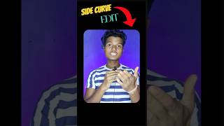 How to edit side curve in capcut 🔥 shorts [upl. by Ursala]