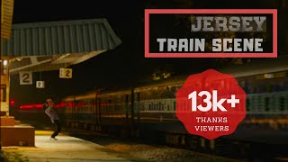 JERSEY Nani  Train station Scene HD TELUGU  Shraddha Srinath  Gowtham Tinnanuri [upl. by Trahern47]