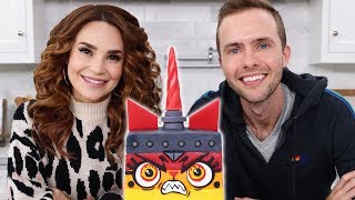 Baking A Unikitty Cake w Ryland Adams  NERDY NUMMIES [upl. by Grimona151]