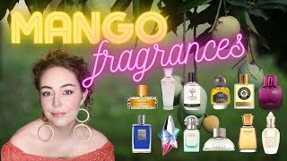 🥭 Fruity perfumes part 1 Top 10 ish Mango fragrances🥭 [upl. by Carly]