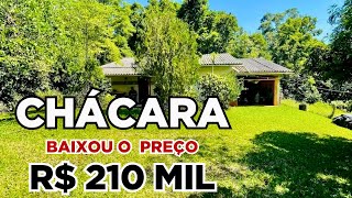 CHÁCARA A VENDA CASA FRUTAS E ÁGUA EM SANTA CATARINA R 210 MIL [upl. by Center11]