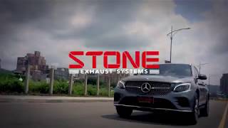 MERCEDESBENZ X253 GLC250 SOUNDS STONE EXHAUST [upl. by Llehsram]