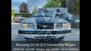 Ford USA Mustang 38 V6 GLX Convertible Wegenbelasting vrij  APK 102025 [upl. by Llamaj]