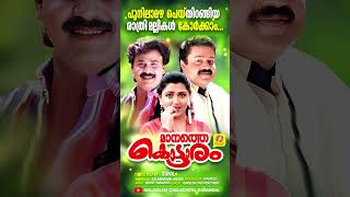 POONILAMAZHA AUDIO SONGS  malayalamsongs evergreensong 90ssong gireeshputhencherysongs [upl. by Zales652]