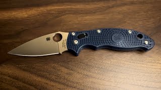 Spyderco Manix 2 Light Weight in CPMS110V Review [upl. by Nicolis]