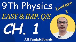 9Th Class Physics Chapter 1  Introduction And Some Definitions [upl. by Eliathas]