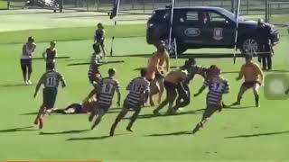 INIA quotThe Fijian Terminatorquot TABUAVOU RUGBY HIGHLIGHTS [upl. by Fairfax]